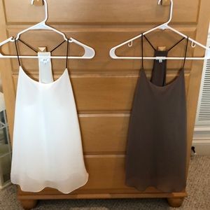 🎉🎉🎉 2 for $22 strappy tanks!